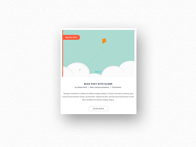 Blog Post - Dakota WordPress Theme agency blog creative download portfolio psd showcase template webdesign wordpress theme