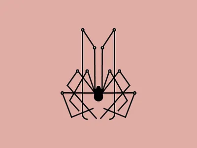 Daddy Longlegs animal dot geometric illustration legs line longlegs spider stevan