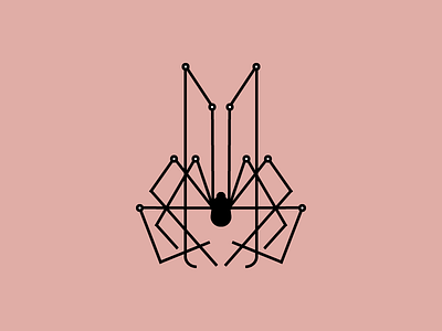 Daddy Longlegs animal dot geometric illustration legs line longlegs spider stevan