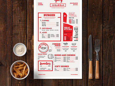 Bar Mockup branding food icons identity label logo logotype menu packaging restaurant template