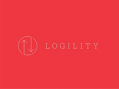 Logility branding forecasting inventory logistics logo red trend