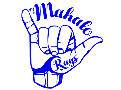 Mahalo Rags Clothing Line Logo