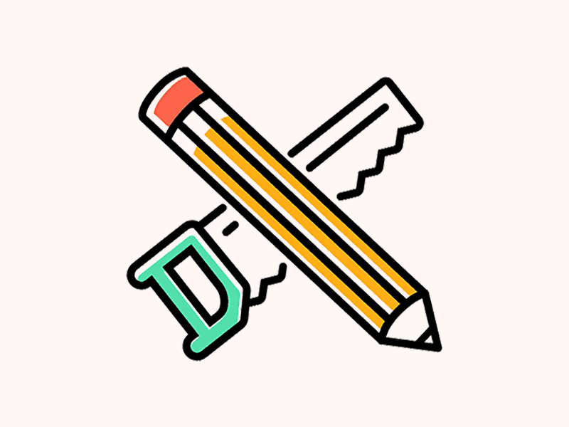Who we are part 1: Dario animation designer gif icon site web