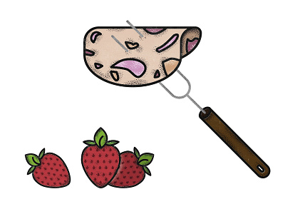 Strawberries & Sausage book childrens book emil sausage strawberries strawberry