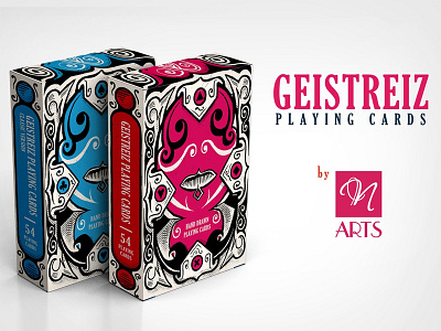 GEISTREIZ Playing Cards 2 cardistry character design drawing illustration playing cards