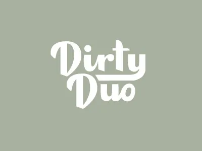Dirty Duo dirty duo lettering