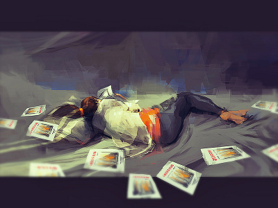 Speed Paint 45. cg concept art creative image game art painting