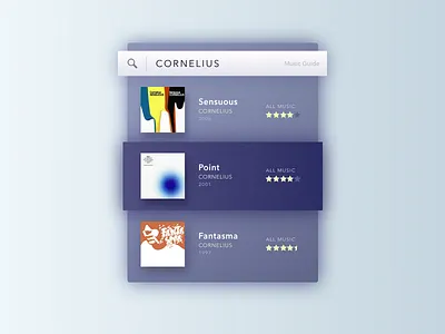 Search 022 dailyui search
