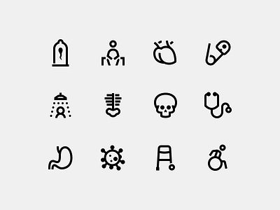 Healthcare condom glyph icons healthcare heart line icons medicine stomach virus wheelchair