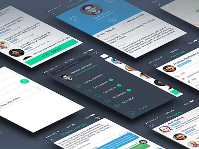 Some screen app app design icon ios ios design logo mobile uxui