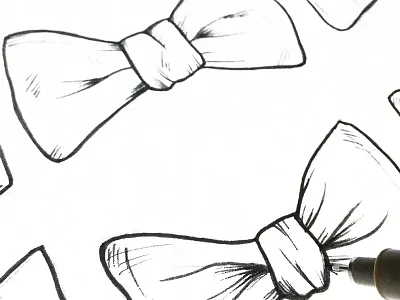 Bow Ties apparel bowtie cotton drawing illustration south