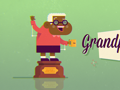 Grandparents Forever! aftereffects character motion rigging