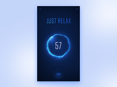 Countdown Timer app clean countdown dailyui minimal mobile simple timer ui ux