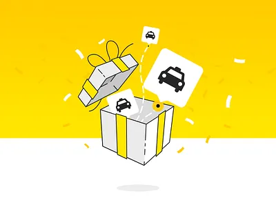 Taxibeat Giftbox box gift present promo taxibeat wrapper