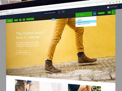 Teva Prototyping with InVision header input invision navigation search teva website