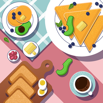 Breakfast design graphic design illustration vector