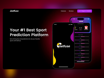 Modern Sports Prediction Platform UI ai analytics betting tips card layout data charts futuristic feel gamification ux high contrast interactive dashboard intuitive design live updates minimal aesthetic mobile app modern ux prediction app responsive ui sports ui ui design user engagement ux design ux ui