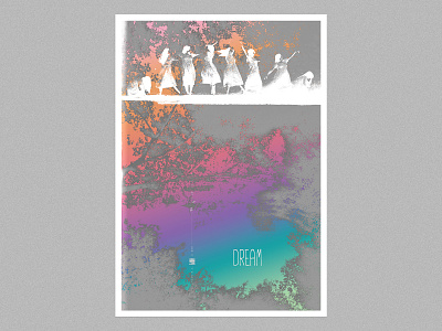 Dream - Jackie Lune - Newspaper Spread aa album artwork album cover design graphic design newspaper poster print