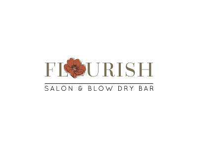 Flourish LOGO DESIGN brand branding graphic design identity logo