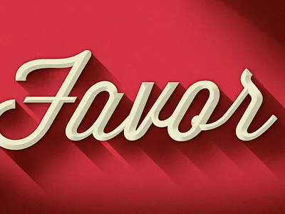 Flavor Sermon Series graphic design typography