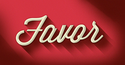 Flavor Sermon Series graphic design typography