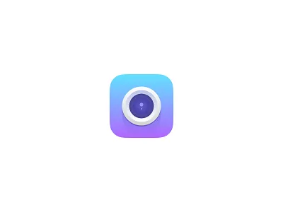 Gradient Camera Icon camera gradient icon ios