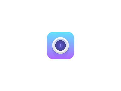 Gradient Camera Icon camera gradient icon ios