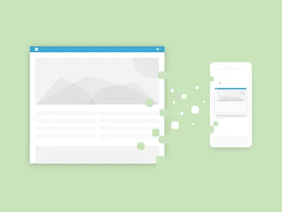Switch Mobile Screen Sharing graphic illustration mobile visual design