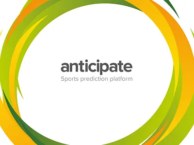 Business Card Design anticipate business card circle logo