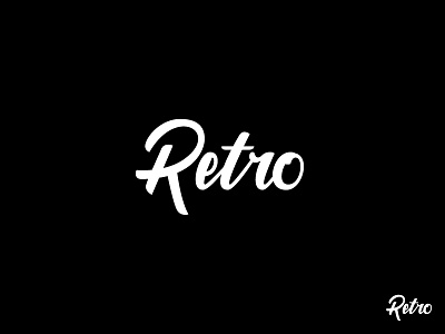 Retro Lettering handlettering lettering retro