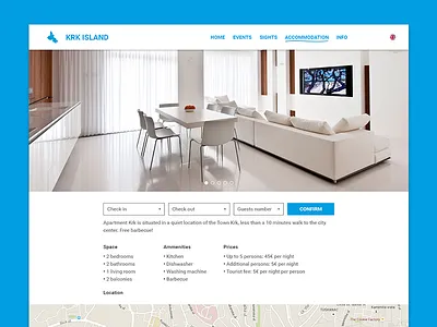 Krk Tourist Board agency airbnb apartment croatia design form krk sea student tourism work