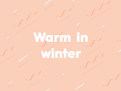 Warm in winter isometric orange vector warm winter