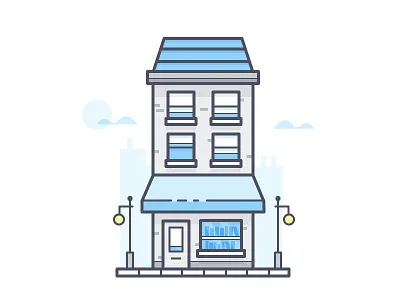Book Store book daily challenge icon light shop store street vector