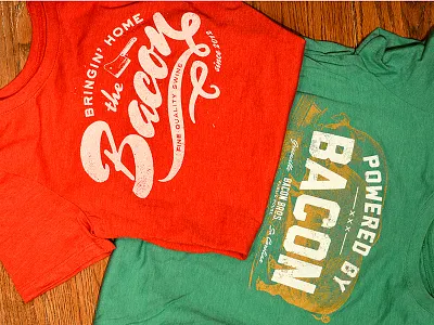 Bacon Brothers Public House T-shirts / Greenville, SC bacon lard restaurant shirt tshirt