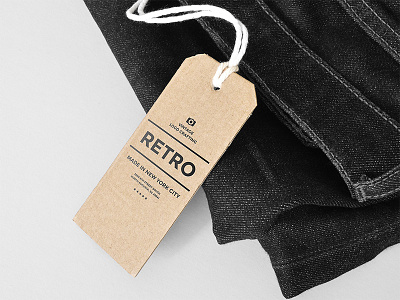 Freebie: Cardboard Tag Mockup badge branding cardboard cardboard tag freebie identity logo mock up mock up mockup psd tag