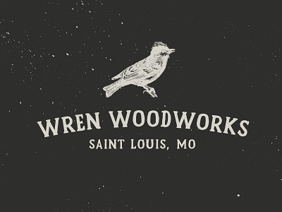 Wren Concept 2 branding concept minimal stl stlouis woodworking