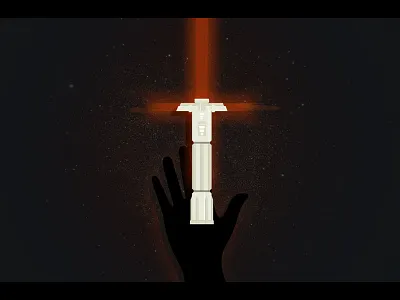 The Force Awakens disney hand lightsaber sci fi space star wars weapon