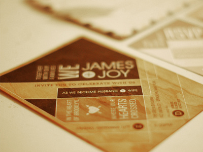 Wedding Invite invite print screen printing silkscreen wedding wood