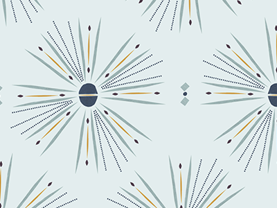 Winter Starburst Pattern illustration pattern surface design