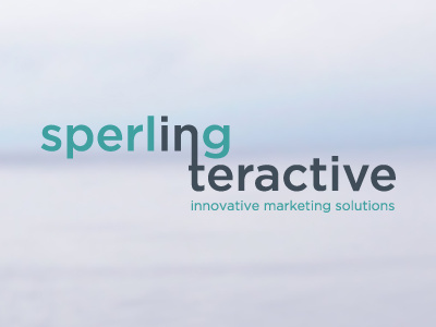 Sperling Interactive Logo branding company design digital agency marketing web design