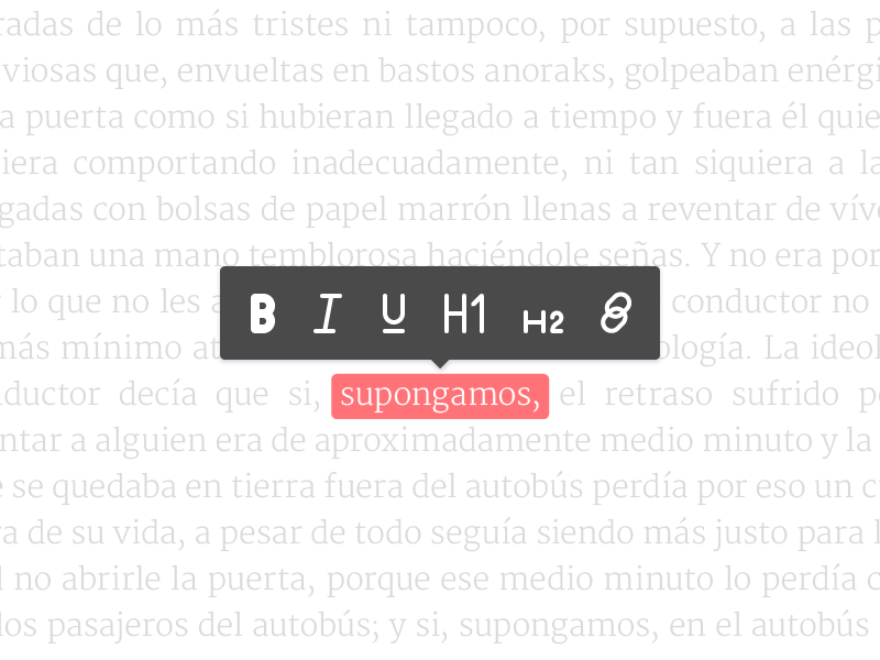 Editing tools bold design headings hyperlink icon italic ui underline ux