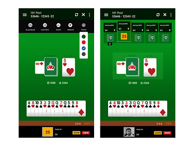 CR Game Table game design visual design