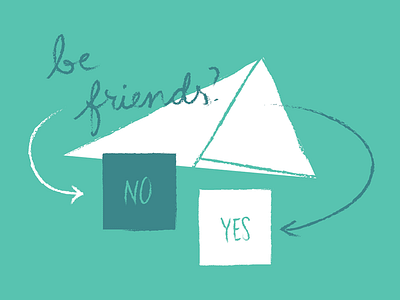 Pick Yes illustration quickdraw