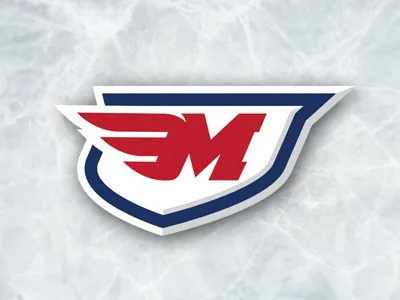 BM Power Skating bm brand britney millar hockey identity logo power skating slavo kiss sports winged m