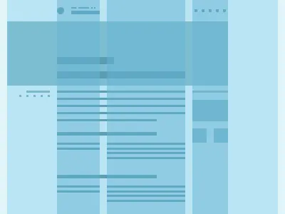 Wireframe Continuation asymmetric bleed design grid imbalance layout photoshop wireframe