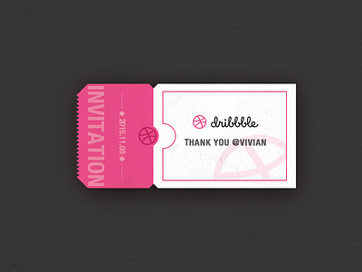 Dribbble invitation debut dribbble invitation thanks