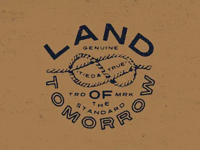 Tied & True branding logo type