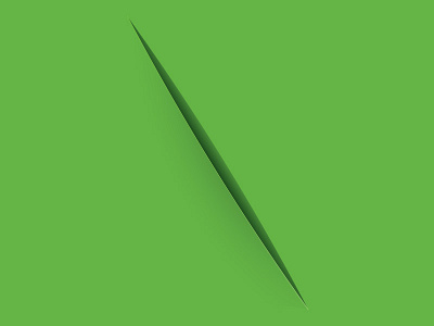 Ninja Cut cut flat green illustration illustrator minimal ninja poster vector