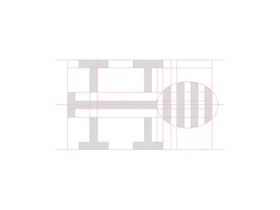 Honey Pot Meadery Icon Refinement dipper honey icon identity letter h refine