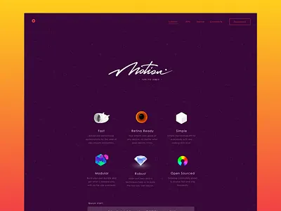 • mo · js • website animation css js motion webdev website